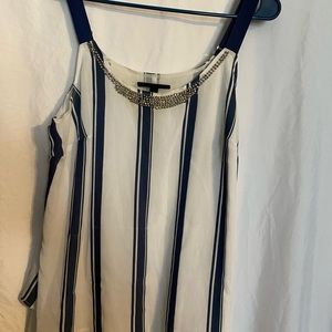 Women's slightly worn embellished tank top. Size 14